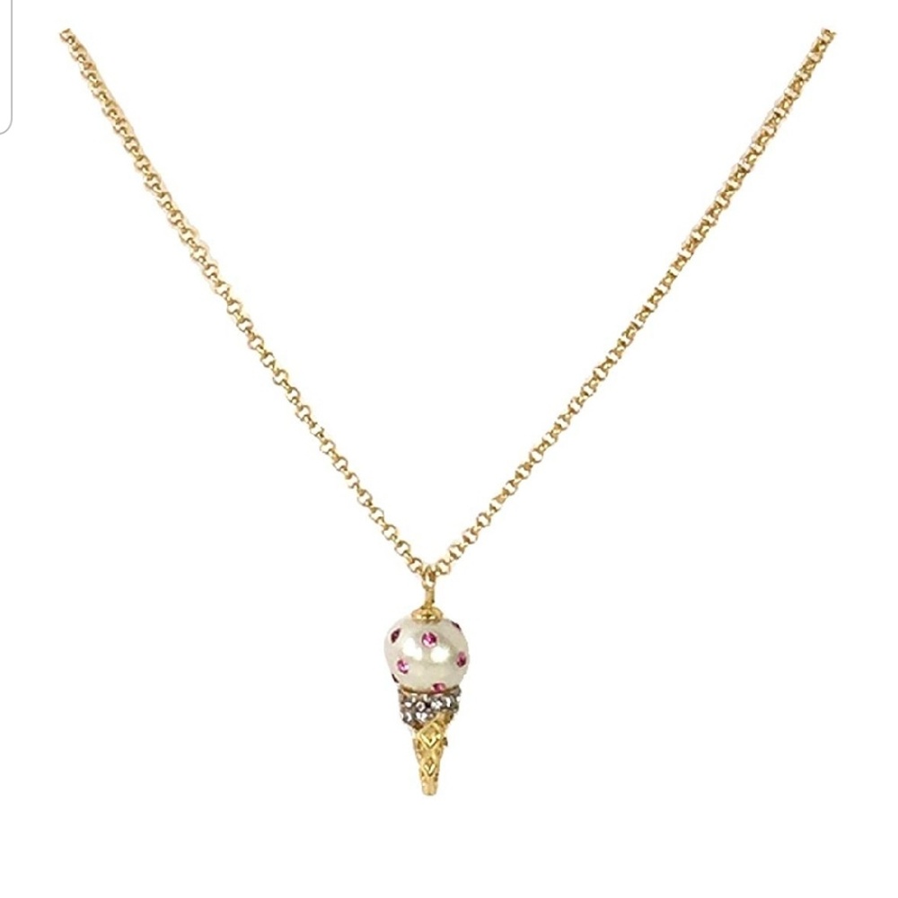 Kate spade ice cream necklace